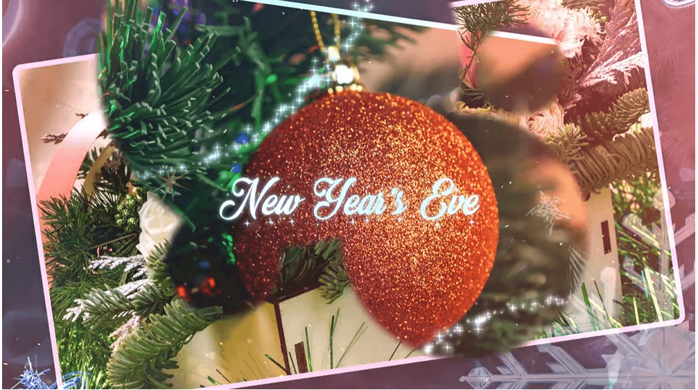 Opener New Year | Free Templates for Davinci Resolve