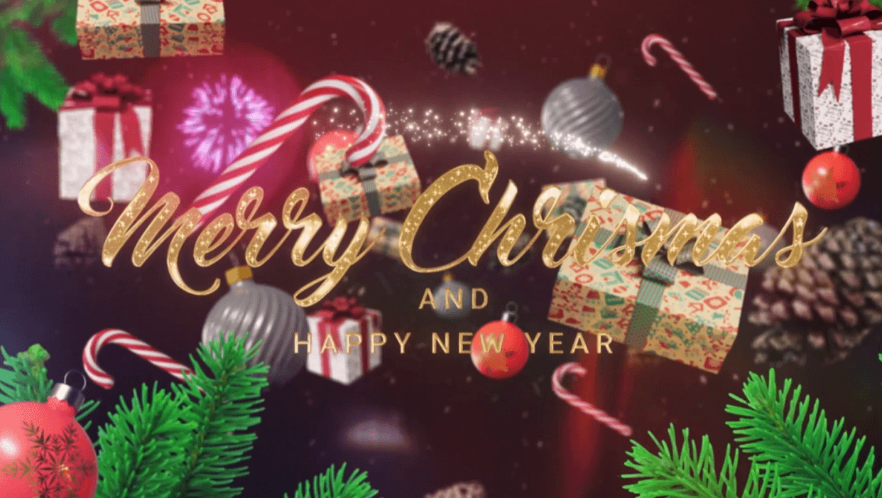 Christmas Opener, Intro | Free Template for After Effects