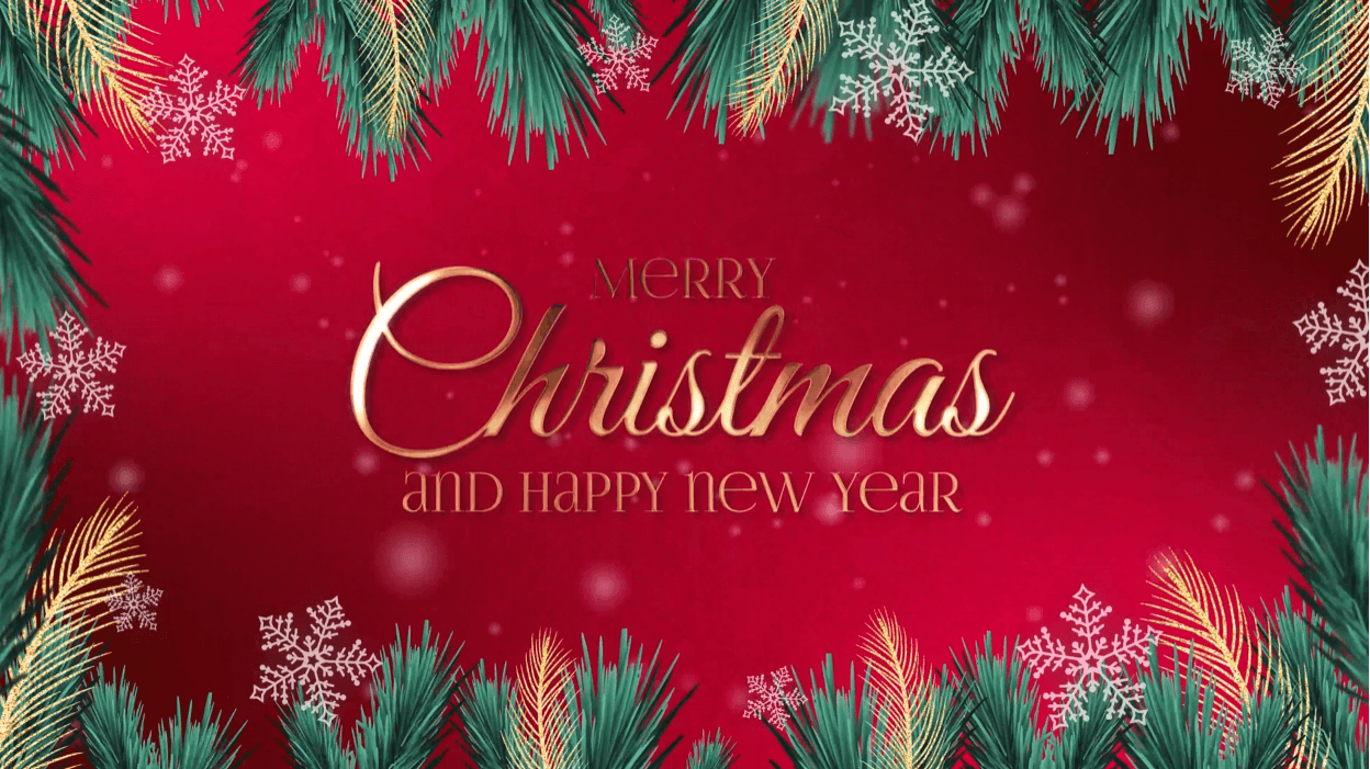 Luxury Christmas Opener | Free Template for After Effects