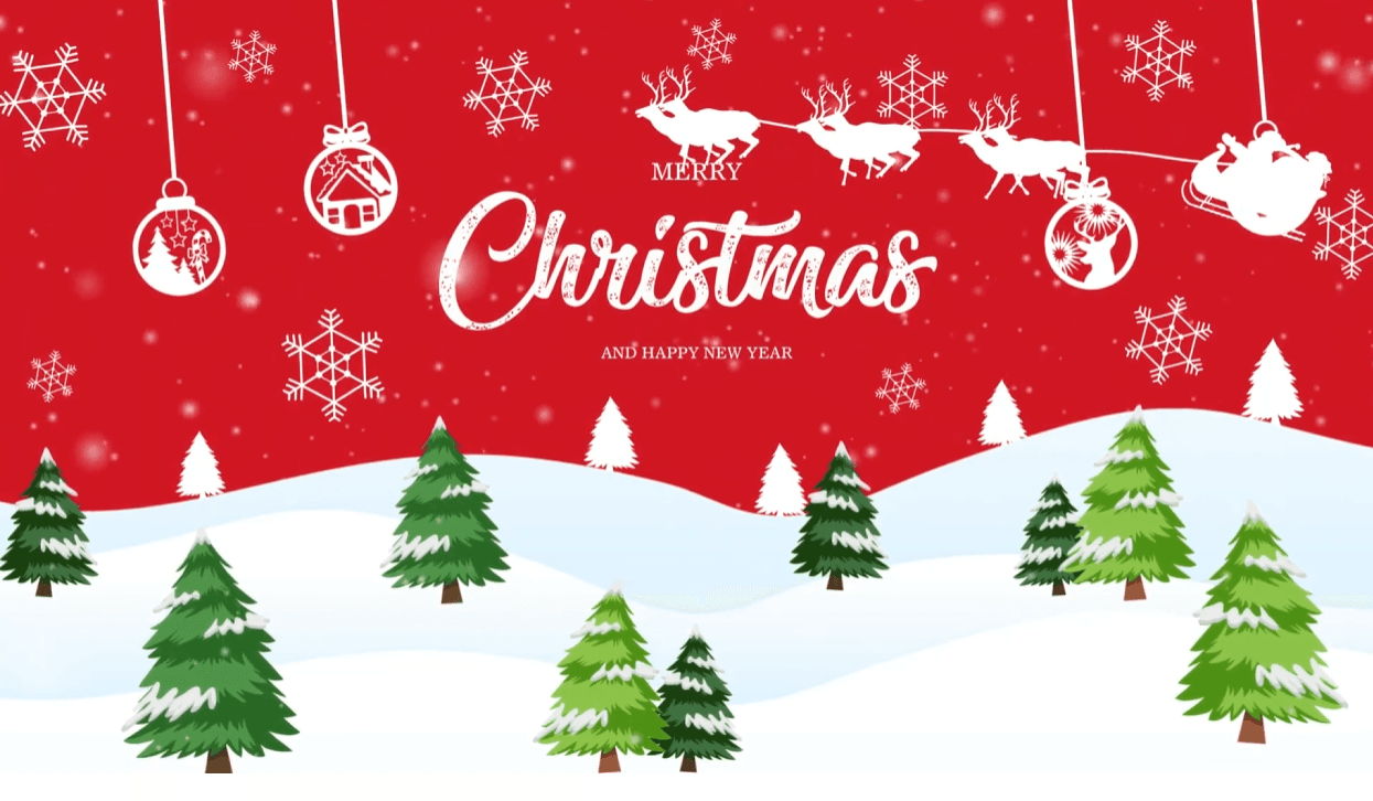 Christmas Intro | Free Template for After Effects