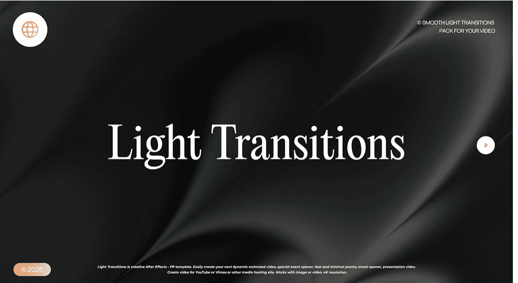 Light Transitions | Free Templates for Davinci Resolve