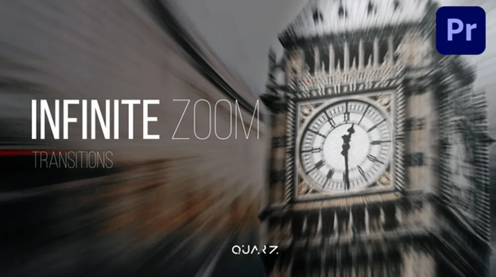 Infinite Zoom Transitions | Free Pack for Premiere Pro -