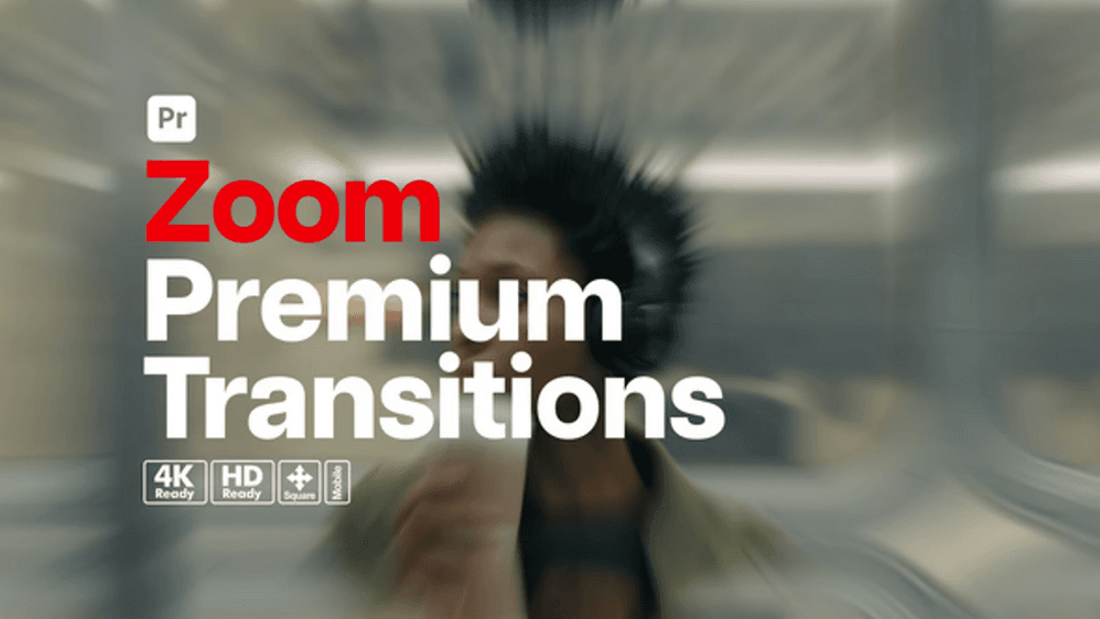 Free Premium Transitions Zoom for Premiere Pro |
