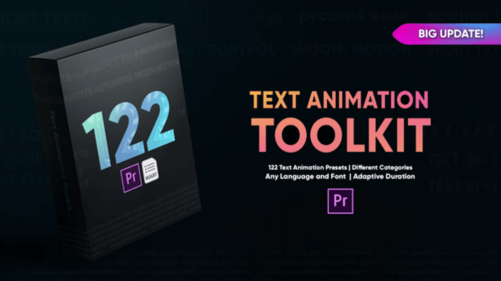 Text Animation Toolkit | Free Template for Premiere Pro –