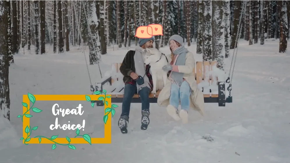 Valentine’s Day Romantic Animations | Free template for Davinci Resolve