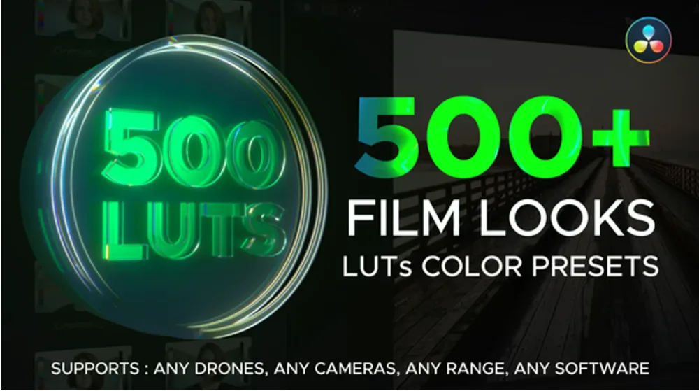 Exclusive LUTs Color Presets | Free for Davinci Resolve