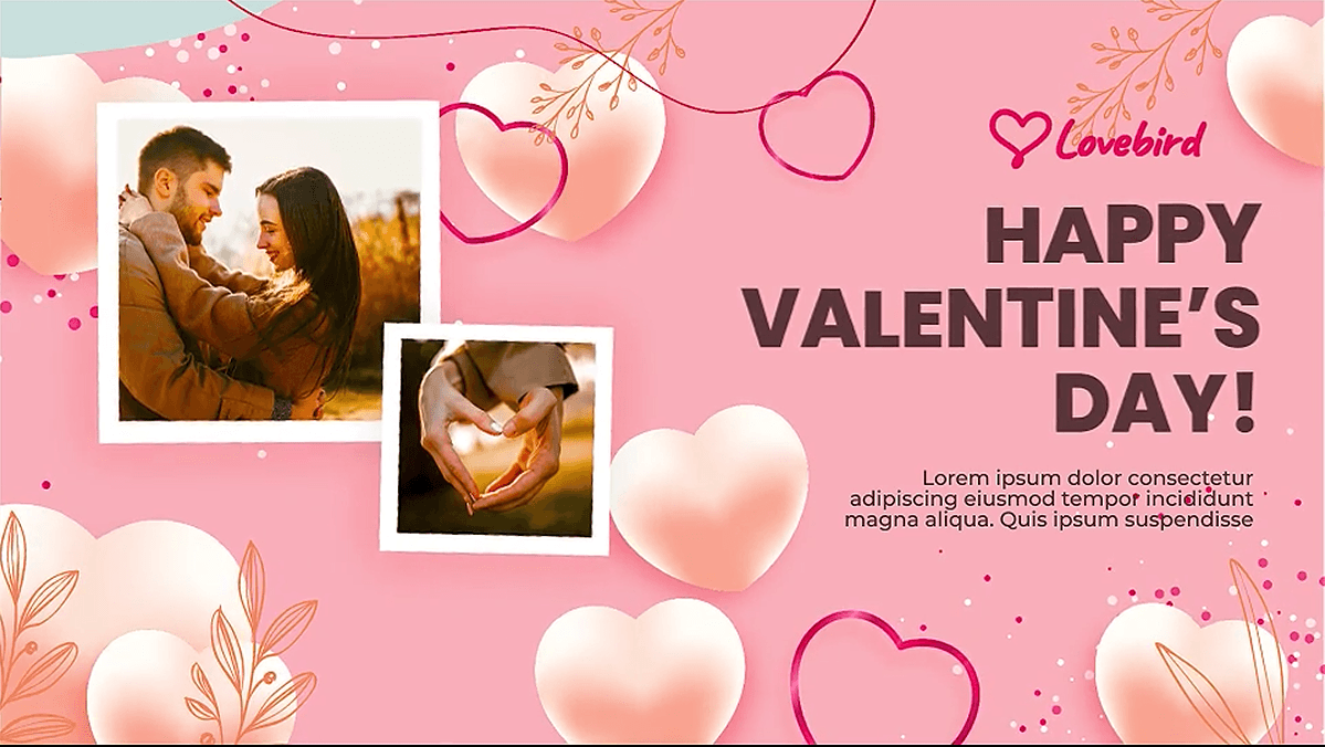 Valentines Day |1080p Free Slideshow for Premiere Pro