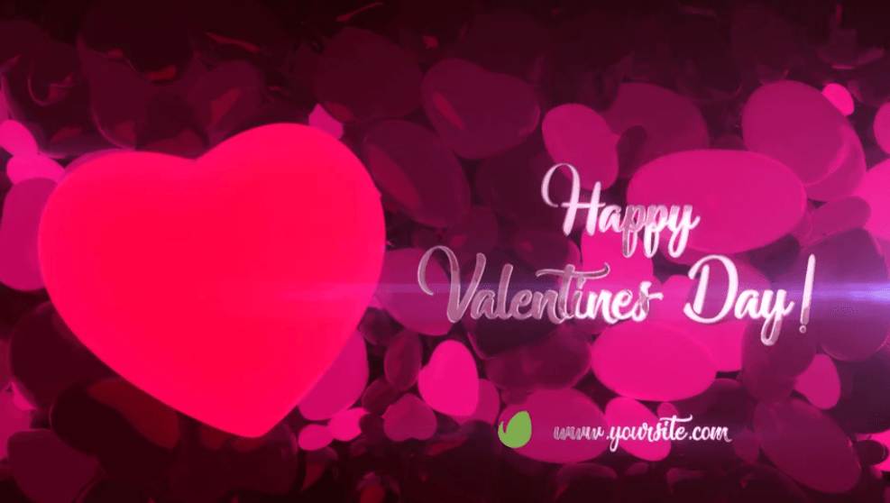 Valentines Logo String | Free Intro Opener for After Effects