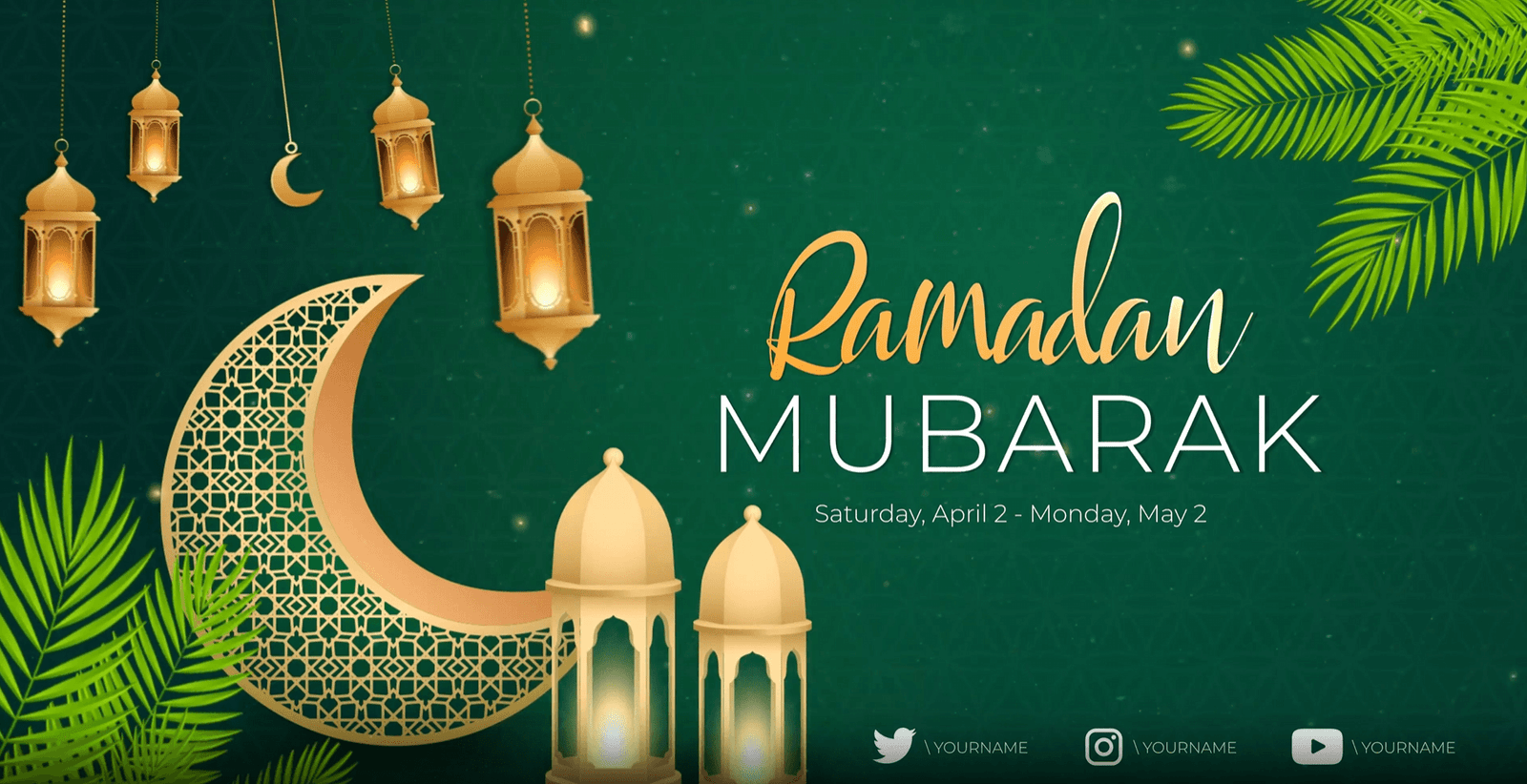 Ramadan Intro| Free Opener Intro for After Effects