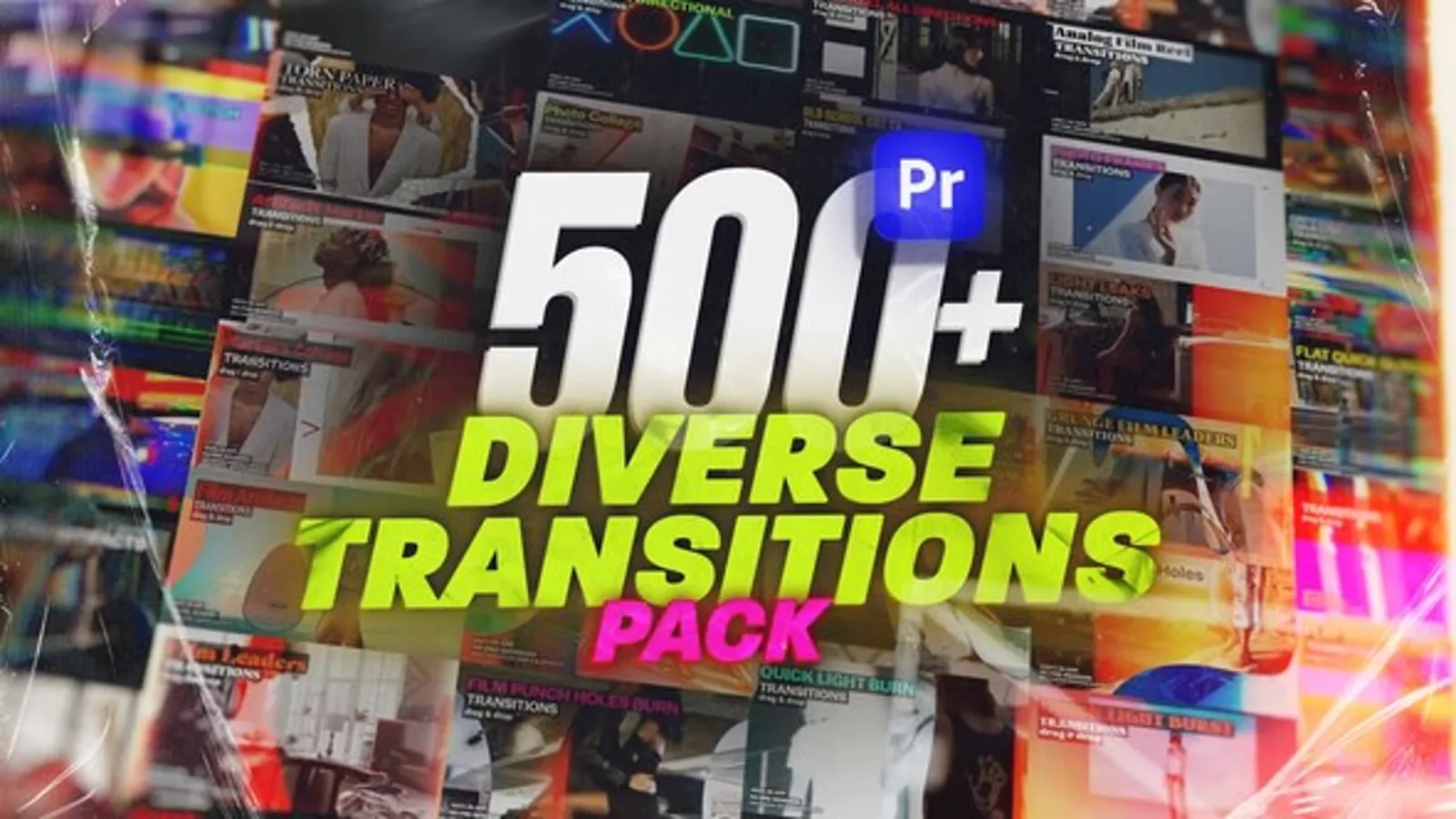 500 Diverse Transitions Pack