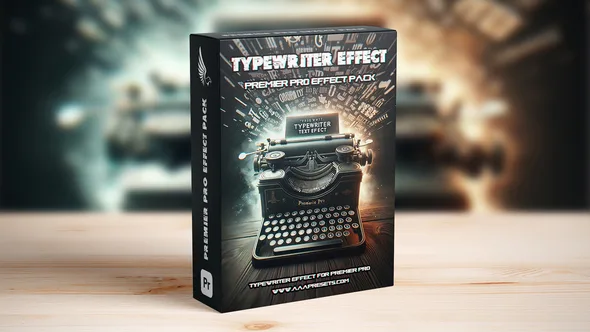Typewriter Text Effect for Premiere Pro - Add Classic Charm to Your Videos